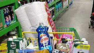 FUIMOS a comprar DESPENSA🥑🍉🍋‍🟩🥕🍞 / Doblando ROPA 👚🩲👕👖 #minivlog #suscribete 