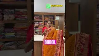 handmade Bandej saree| Flying colorz Bangalore| #ytshorts #shorts #bandhej  #explorepage