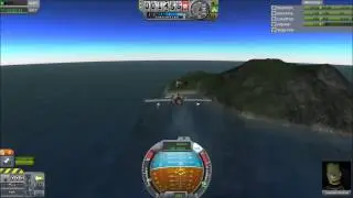 KSP Island Runway Landing