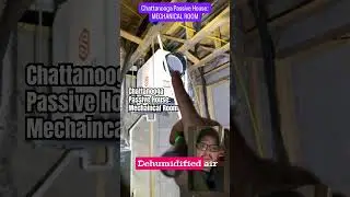 Chattanooga Passive House: Mechanical Room