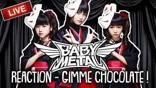 BABYMETAL - Gimme Chocolate - Jrock Live - REACTION