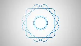 vector animation #mandala circle animation @color