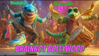Brainrot Meme Gang: Tralaleo & Crocodilo Take Over Bollywood (Official Music Video)