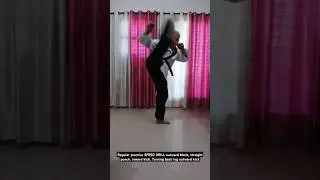 SPEED DRILL inward kick & Turning back leg outward kick