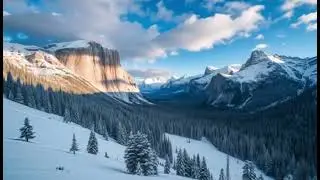 Endless Winter | Calm Piano & Snowy Mountain Freedom