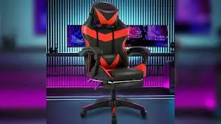 A must-have product!&nbsp;Massage Gaming Chair,Computer Chair with Footrest and Lumbar Support, Height