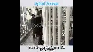 IQF Spiral Freezer Installation