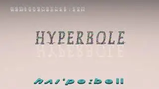 hyperbole - pronunciation in British English (three voices / accents)