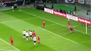 Gol filmado campo - Corinthians 1 x 0 Al Ahly - Mundial Jap&atilde;o 2012 - Semi-final