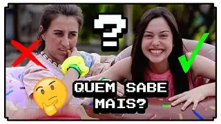 BIA HERRERO X JUJU FRANCO: ALGUÉM CAIU NO DESAFIO DE QUEM SABE MAIS
