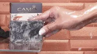 Handmade Cold Processed Luxury Organic Charcoal Soap | CAMIA