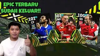 GACHA EPIC BARU RIBERY! ADA STATS 100 EPIC BARU! EFOOTBALL 2024 MOBILE