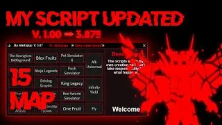 I HAVE UPTADE MY SCRIPT | 15 map +3 script universal | @AleXsjsju