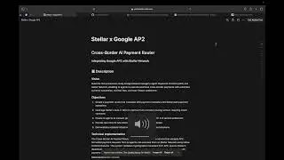 Stellar.Network x Google AP2