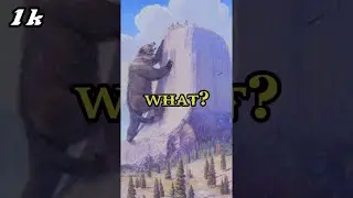 why does this Mountain have stripes learn about giant ancient bear @ Mythical Mythology World 🌎