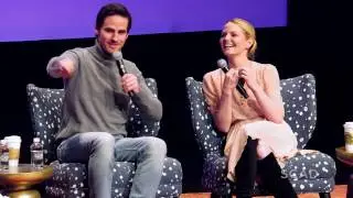 aTVfest 2017  'Once Upon a Time' cast members Jennifer Morrison and Colin O'Donoghue  [RUS SUB]