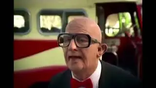 Cool Funny Retro 2000s Commercial - Six Flags Amusement Park - Dancing Old Guy Song