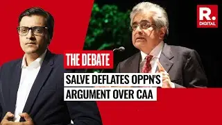 Is CAA An Arbitrary Decision By The Modi Govt? Harish Salve Explains On Arnab's Debate #CAAExplainer