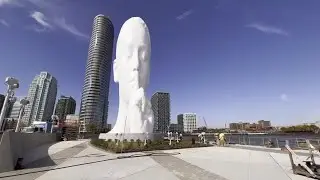 'Water's soul' statue invites New Yorkers to stop and listen