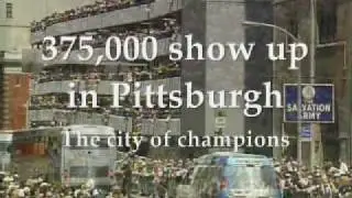 Pittsburgh - City Of Champions - 2009 Stanley Cup Parade - 375,000 fans cheer on the Penguins