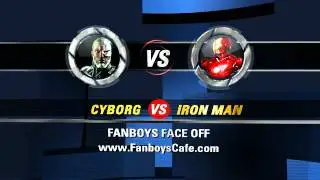Fanboys Face Off:  Cyborg verses Iron Man