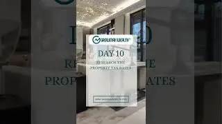 Day 10/100 Home🏘️ Buying Tips: Research the property tax rates
