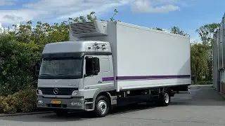 MERCEDES BENZ ATEGO 1228 L - frigo truck - manual - euro3 - year 2007