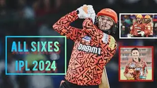 Abhishek Sharma All Sixes in IPL 2024 | Explosive Batting Highlights