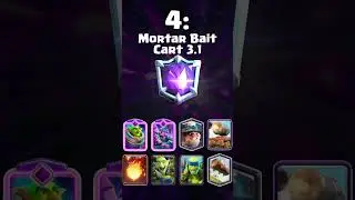 Clash Royale - Top 10 Mortar Evolution Decks