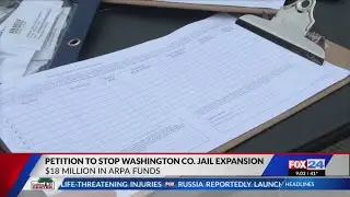 Petition to stop the use of ARPA funds to build Washington Co. jail expansion