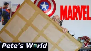 Unwrapping the Marvel 'Head shot' canvas