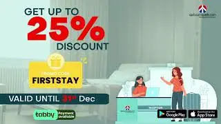 Get Up to 25% Off on Your First Hotel Booking! | Akbar Travels #HotelBooking #TravelDeals