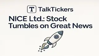 NICE Stock CRASHES After Earnings Beat! AI Bet or Big Risk?