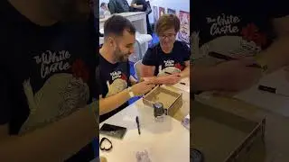 Meeting @devir-games  during the Spiel Convention. #whitecastle #whitecastleduel #boardgames
