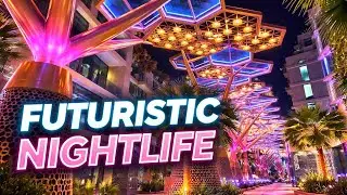 QATAR’S FUTURISTIC WALKWAY||Crystal Walkway Gewan Island Qatar@TravelWithAnil8154
