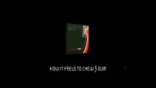 How it feels to chew five gum (Rain)