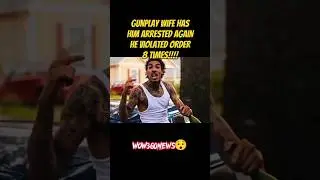 Gunplay Goes To Jail After Violating Protection Order For 8th Time😯 #shorts