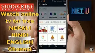 Watch Net TV Nepal online on Mobile and PC for free