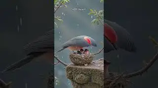 umbrella bird #bird #nature #video #aby