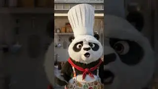 Chef Panda's Secret Ingredient: CONCRETE?! 🐼🏗️ #shorts