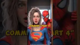 Supergirl aur Spiderman ke sautele bete ke case mei aaya new twist 😮~ part 3 ~ #spiderman #shorts