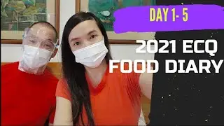 ECQ Food Diary | Food Take Outs #ECQDIARY #2021ECQ