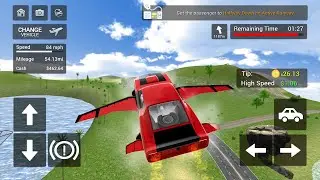 Flying Car Transport Simulator - Gameplay Walkthrough - (iOS, Android) Part 1