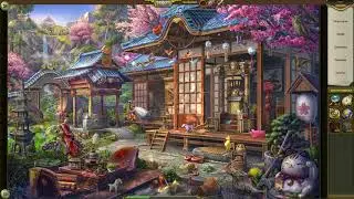 Hidden City: Поиск скрытых предметов. Чайный домик (Слова). Прохождение от SAFа