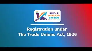 Registration under The Trade Unions Act 1926 (Labour & Employment Department)