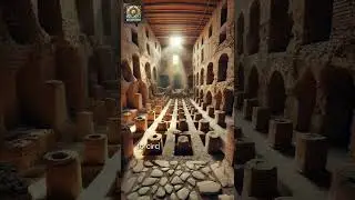 Roman Hypocaust: Ancient Heating #ancient #romanempire #romanhistory #facts #shorts