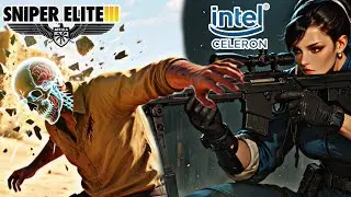 SNIPER ELITE III - Em um Notebook Samsung Book Intel Celeron!