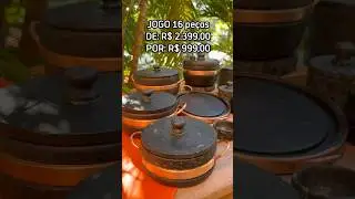 16 Pe&ccedil;as de Pedra sab&atilde;o por R$ 999!