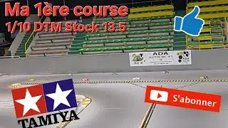 Ma 1ere course en 1/10 DTM Stock 13.5 Tamiya TT-02R Final 2 & 3 (ADA AUTO RC 41)