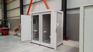 PrimeCity Double Portable WC Cabin